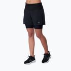 Spodenki do biegania damskie Mizuno Trail Multipocket 2in1 black