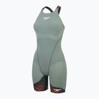 Strój pływacki damski Speedo Fastskin LZR Ignite Kneeskin country green/black/nectarine