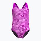 Strój pływacki jednoczęściowy dziecięcy Speedo Digital Allover Splashback diva
