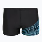 Bokserki pływackie męskie Speedo Medley Logo Aquashort black/picton blue