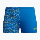 Bokserki pływackie dziecięce Speedo Digital Allover Aquashort lagoon blue