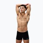 Bokserki pływackie męskie Speedo Endurance+ Tech Panel Aquashort black/turquoise gem