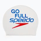 Czepek pływacki Speedo Printed Silicone speedo white go full speedo