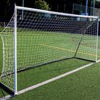 Bramka do piłki nożnej QuickPlay Kickster Elite 360 x 180 cm white/black