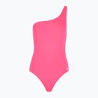 Strój pływacki jednoczęściowy damski Nike Essential Asymmetrical hyper pink