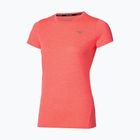Koszulka do biegania damska Mizuno Core Impulse Short Sleeve Tee desert flower