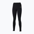 Legginsy do biegania damskie Mizuno Active Warmalite Long Tight black