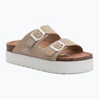 Klapki damskie O'Neill Sandy Platform Slider Low tan