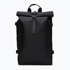 Plecak miejski Rains Rolltop Rucksack Large 23 l black