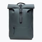 Plecak miejski Rains Rucksack Rolltop 13 + 4 l dark grey