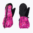 Rękawice narciarskie dziecięce Viking Snoppy pink