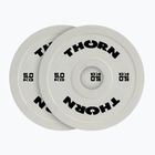 Obciążenie THORN FIT Fractional 2 x 10 kg white/black