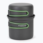 Zestaw garnków Rockland Travel Pro grey/green