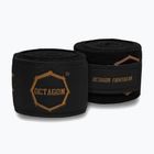 Bandaże bokserskie Octagon Fightgear Supreme Printed 300 cm black/gold