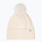 Czapka damska WOOLCANO HAT1100 100% wełna beżowy