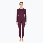 Komplet bielizny termoaktywnej damskiej WOOLCANO Merino SET0543 fioletowy