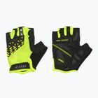 Rękawiczki rowerowe ATTABO Vito gel shock proof limonka/czarny
