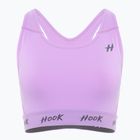 Stanik sportowy damski HOOK FIGHTING Base fioletowy