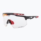 Okulary przeciwsłoneczne GOG Loki black/red reflex red