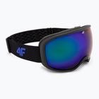 Gogle narciarskie dziecięce 4F U067 deep black