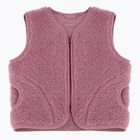 Bezrękawnik dziecięcy KID STORY Merino dusty pink