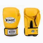 Rękawice bokserskie WINDY Classic Synthetic Leather yellow