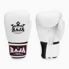 Rękawice bokserskie RAJA BOXING Single Semi Leather white