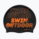 Czepek pływacki BuddySwim TSO Silicone black/orange