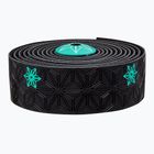 Owijka na kierownicę SUPACAZ Super Sticky Kush Galaxy celeste print/celeste plugs