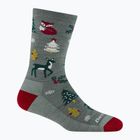 Skarpety damskie Darn Tough Yuletide Wild Crew Lightweight with Cushion balsam