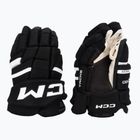 Rękawice hokejowe dla dzieci CCM Tacks XR80 JR Gloves black/white