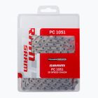 Łańcuch rowerowy SRAM 11 CN PC1051 W/ PWR.LCK 10S1 grey