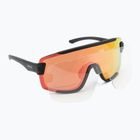 Okulary przeciwsłoneczne Smith Wildcat matte black/chromapop red mirror/clear