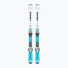 Narty zjazdowe dziecięce HEAD Supershape Team Easy JRS + wiązania Jrs 4.5 GW CA 2025 white/blue