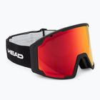 Gogle narciarskie HEAD Neves L red/black/fmr yellow red