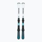Narty zjazdowe dziecięce HEAD Supershape Team Easy JRS + wiązania Jrs 7.5 GW CA 2024 white/blue