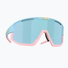 Okulary przeciwsłoneczne Bliz Fusion Small matt pastel blue/smoke/ice blue multi