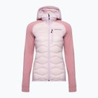 Kurtka hybrydowa damska Peak Performance Helium Down Hybrid Hood cold blush