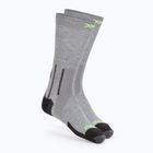 Skarpety X-Socks Run Perform Warm Crew rhino grey/canary