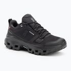 Buty damskie On Cloudrock Low Waterproof black/black