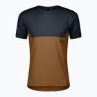 Koszulka do biegania męska SCOTT Endurance Tech dark blue/bread brown