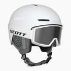 Kask narciarski SCOTT Track + Gogle Trace white