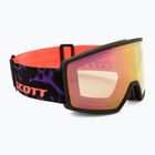 Gogle narciarskie Scott Neo Light Sensitive S1-3 black/purple/amp ls cinnamon chrome