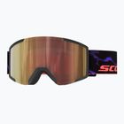 Gogle narciarskie SCOTT Shield LS black/purple/amp ls cinnamon chrome