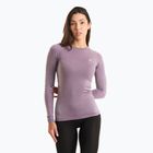 Bluza termoaktywna damska ODLO Performance Warm Bl Top Crew Neck gray ridge