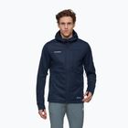 Kurtka softshell męska Mammut Ultimate VIII Softshell Hooded marine