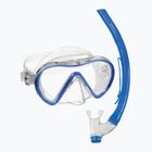 Zestaw do snorkelingu Mares Combo Stream royal blue/clear