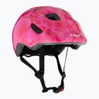 Kask rowerowy dziecięcy MET Hooray pink hearts glossy