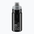 Bidon rowerowy Elite Jet Plus 550 ml black/grey logo