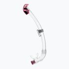 Fajka do nurkowania Cressi Seal Dry clear/pink